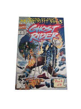 Ghost Rider 31 Nov 1992 Comic Book Collector Bagged Boarded Vintage Gift